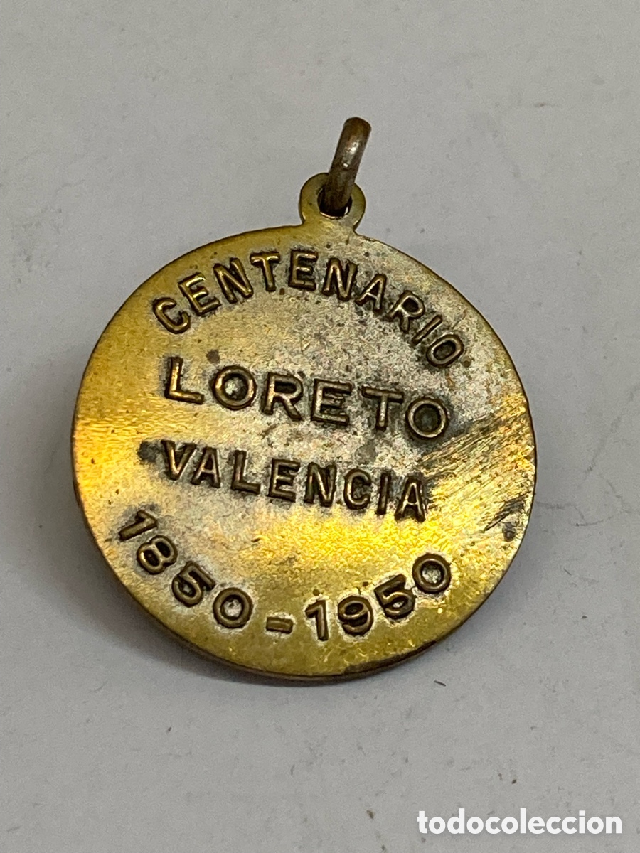 Antig&uuml;edades: Medalla religiosa metal C212 - Foto 2
