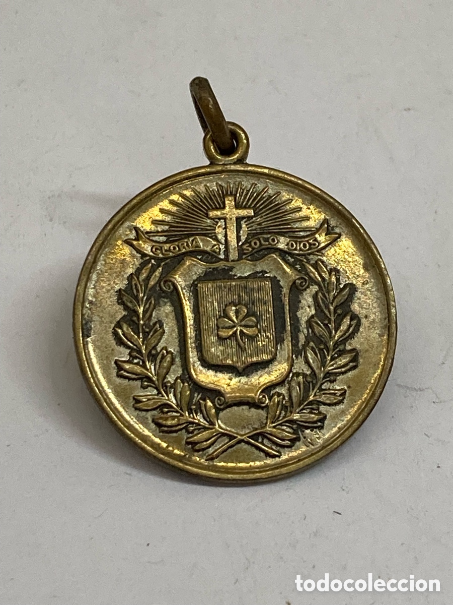 Antig&uuml;edades: Medalla religiosa metal C212 - Foto 1