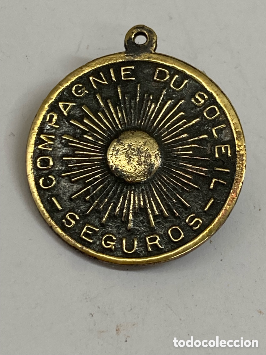 Antig&uuml;edades: Medalla religiosa metal C212 - Foto 2