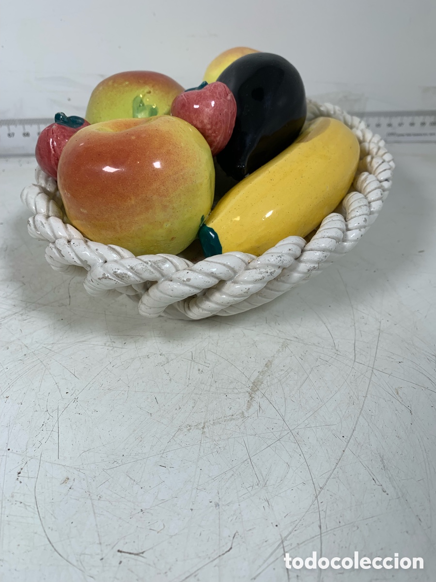 Antig&uuml;edades: 01_ Frutero cer&aacute;mica - Foto 3