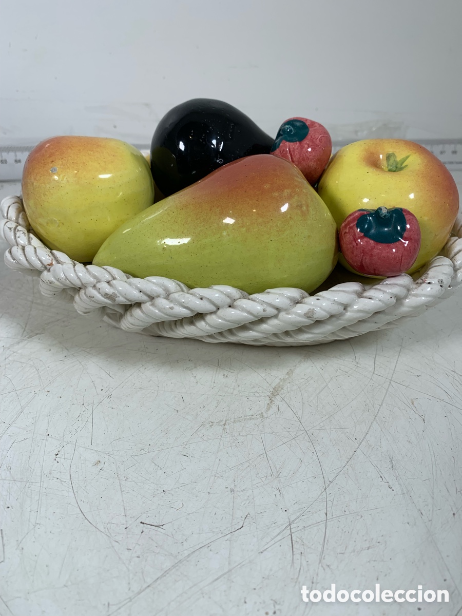 Antig&uuml;edades: 01_ Frutero cer&aacute;mica - Foto 4