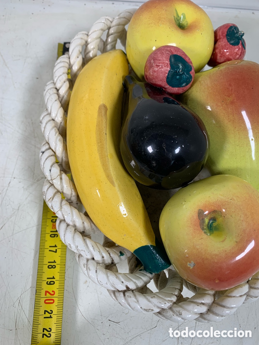 Antig&uuml;edades: 01_ Frutero cer&aacute;mica - Foto 6