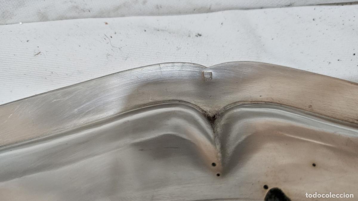 Antig&uuml;edades: plato ba&ntilde;ada en plata - Foto 5
