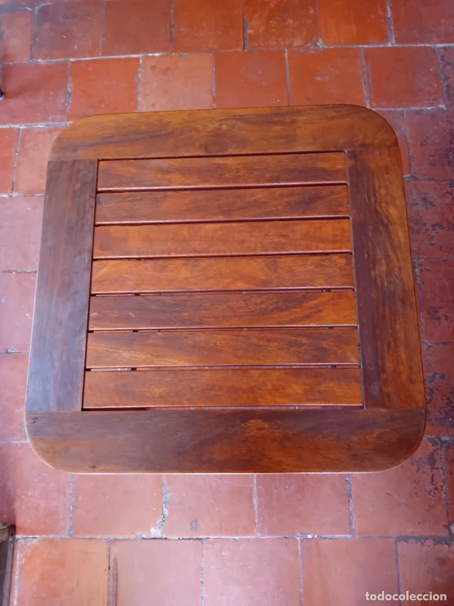 Antig&uuml;edades: Mesa para jard&iacute;n de madera de teca - Foto 2