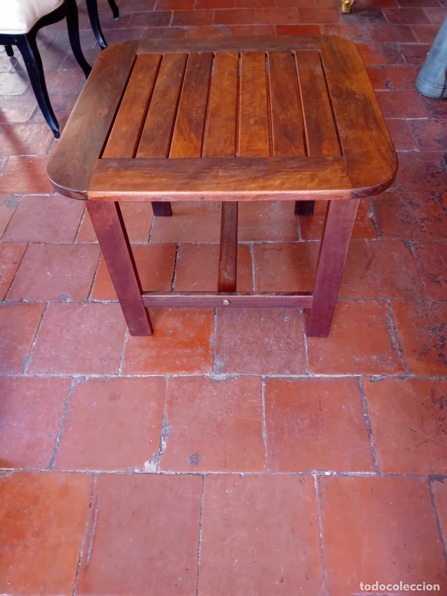 Antig&uuml;edades: Mesa para jard&iacute;n de madera de teca - Foto 5