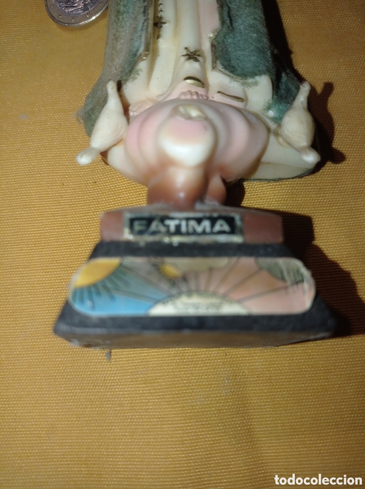 Antig&uuml;edades: VIRGEN FATIMA PORTUGAL. - Foto 3