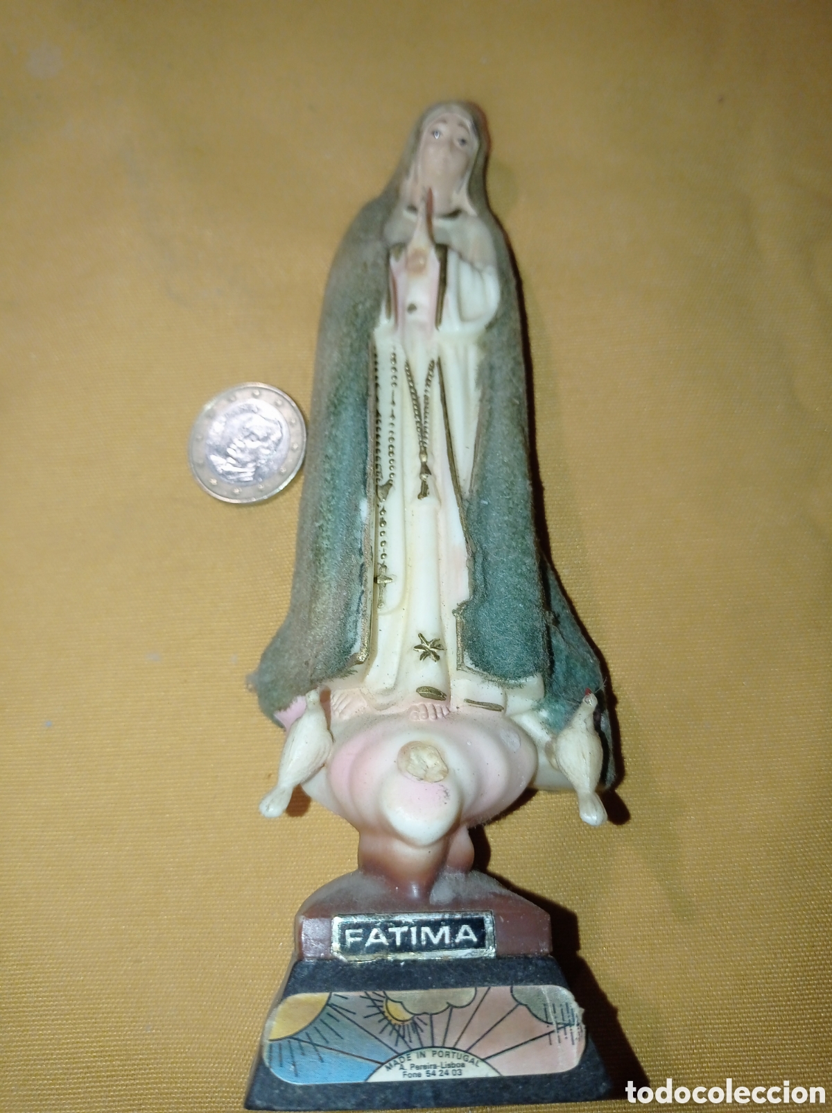 Antig&uuml;edades: VIRGEN FATIMA PORTUGAL. - Foto 1