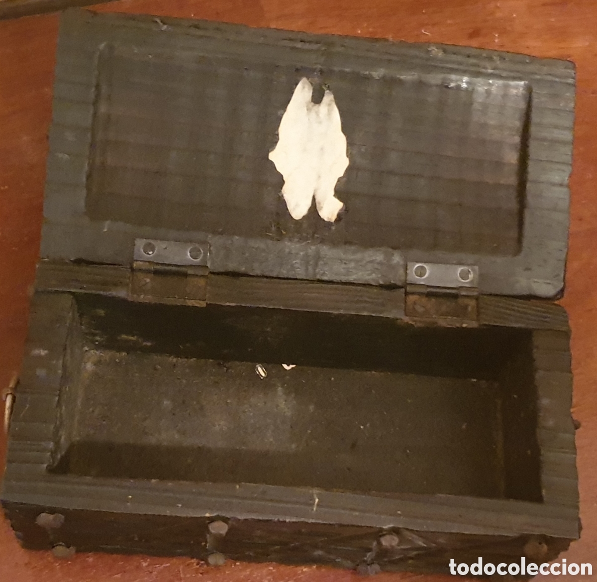 Antig&uuml;edades: COFRE JOYERO DE MADERA - Foto 2