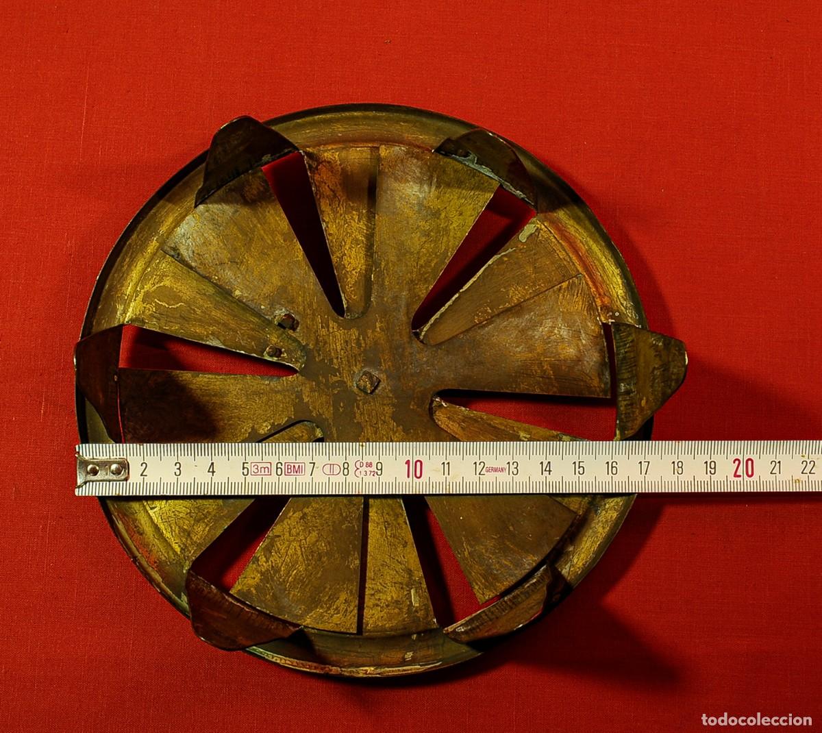 Antig&uuml;edades: Antigua Miriila de Puerta de 17cm - Foto 6