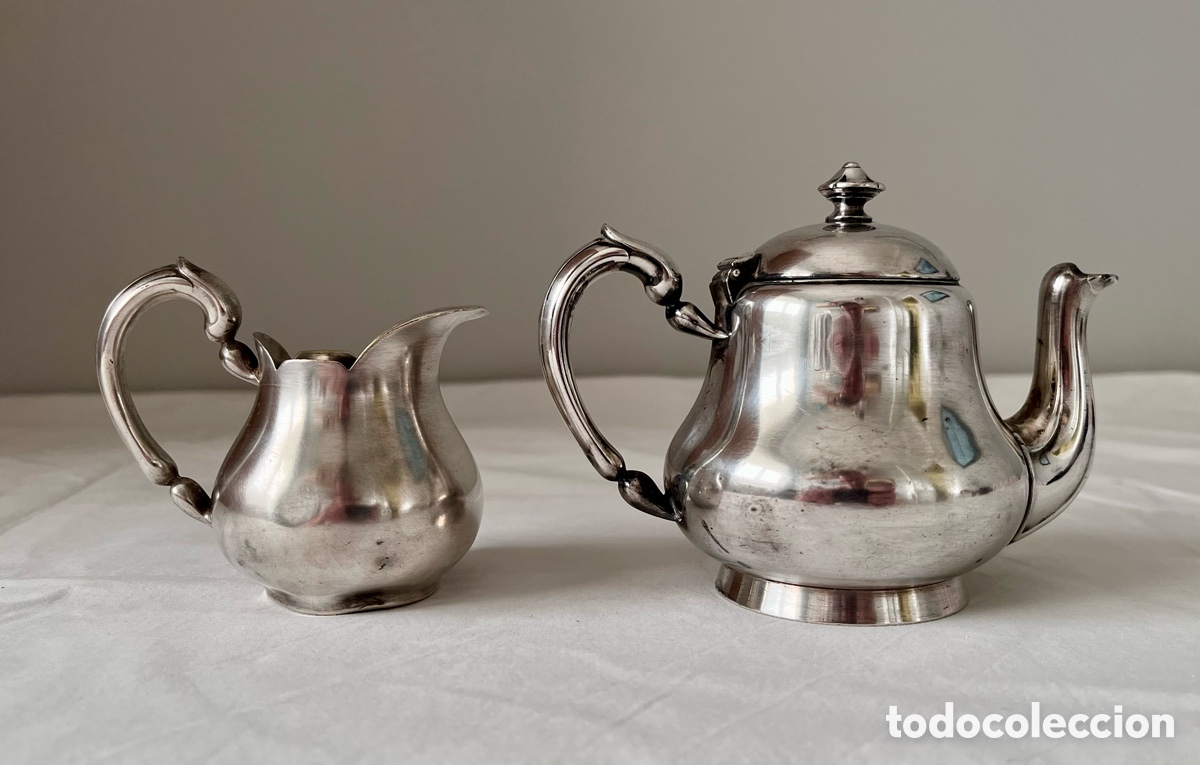 Antig&uuml;edades: Conjunto Cristofle te - Foto 2