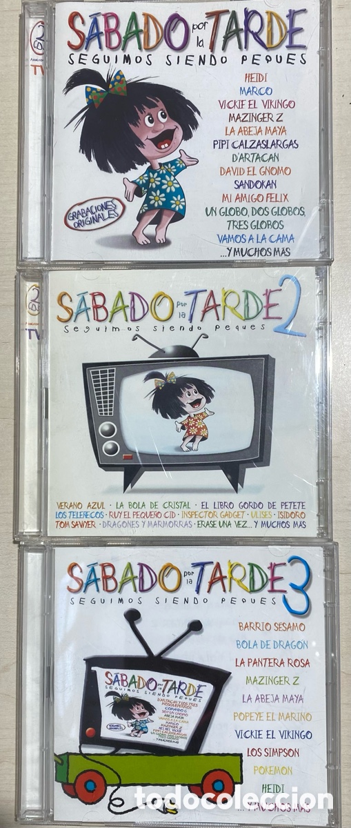 Antig&uuml;edades: .CDs S&Aacute;BADO POR LA TARDE ORIGINAL - Foto 2