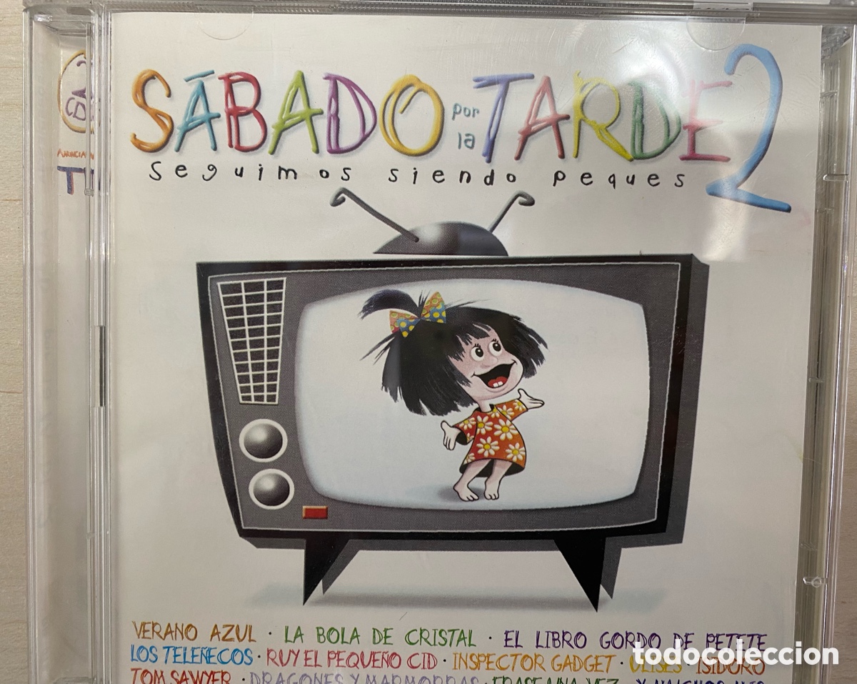 Antig&uuml;edades: .CDs S&Aacute;BADO POR LA TARDE ORIGINAL - Foto 4