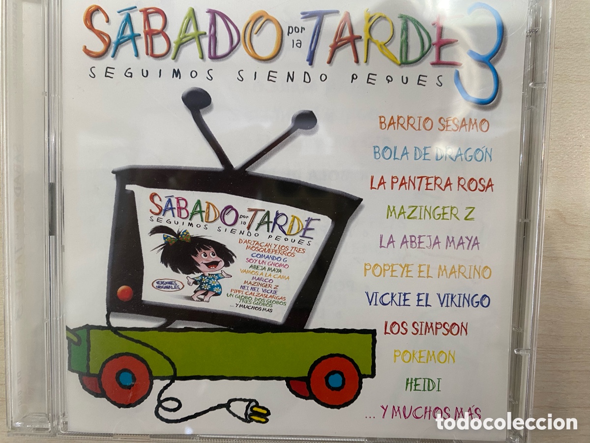 Antig&uuml;edades: .CDs S&Aacute;BADO POR LA TARDE ORIGINAL - Foto 5