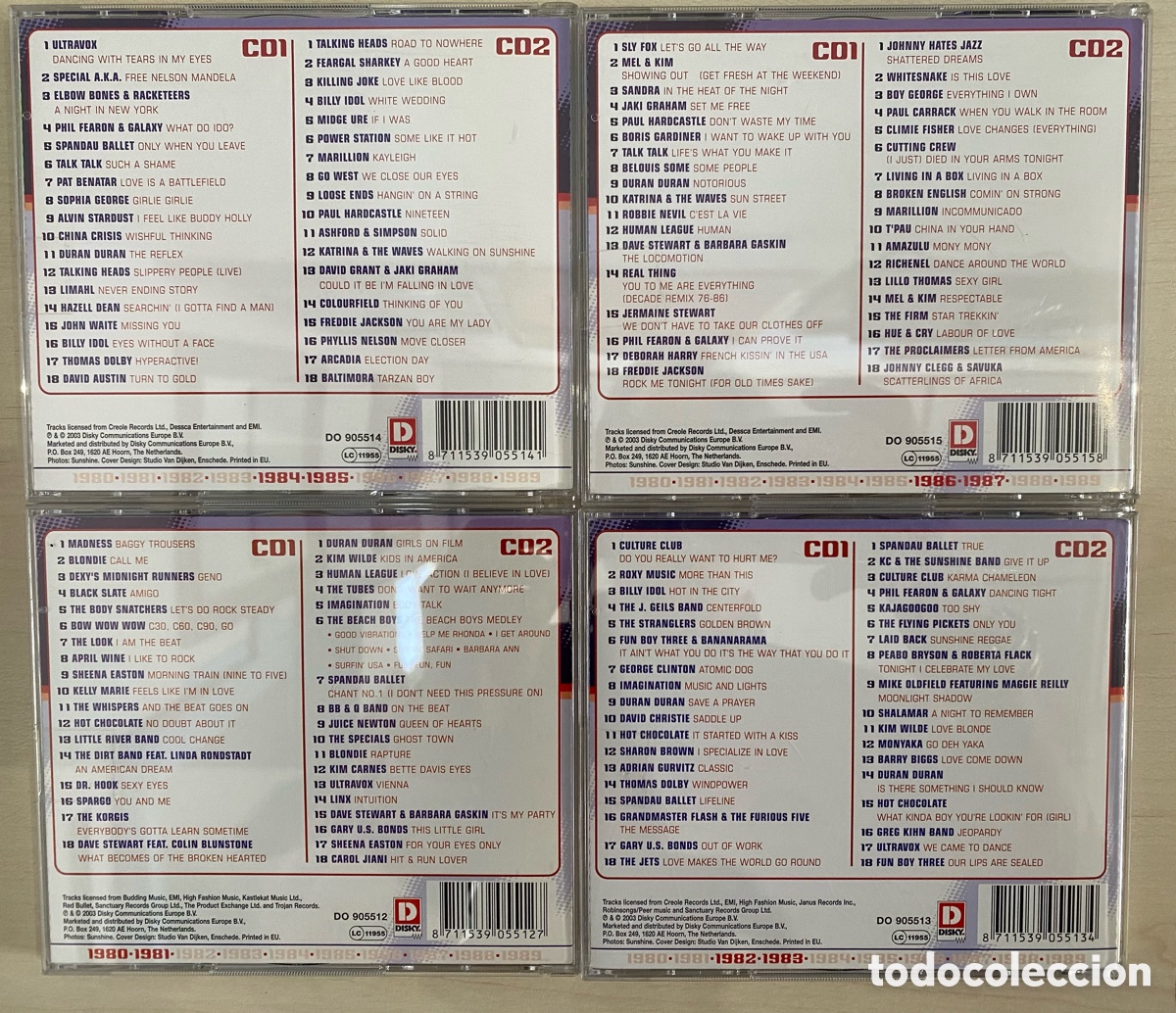 Antig&uuml;edades: CDs BEST OF 80 - Foto 2