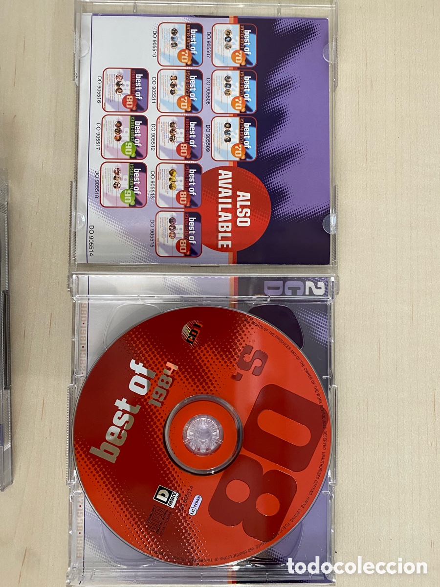 Antig&uuml;edades: CDs BEST OF 80 - Foto 3