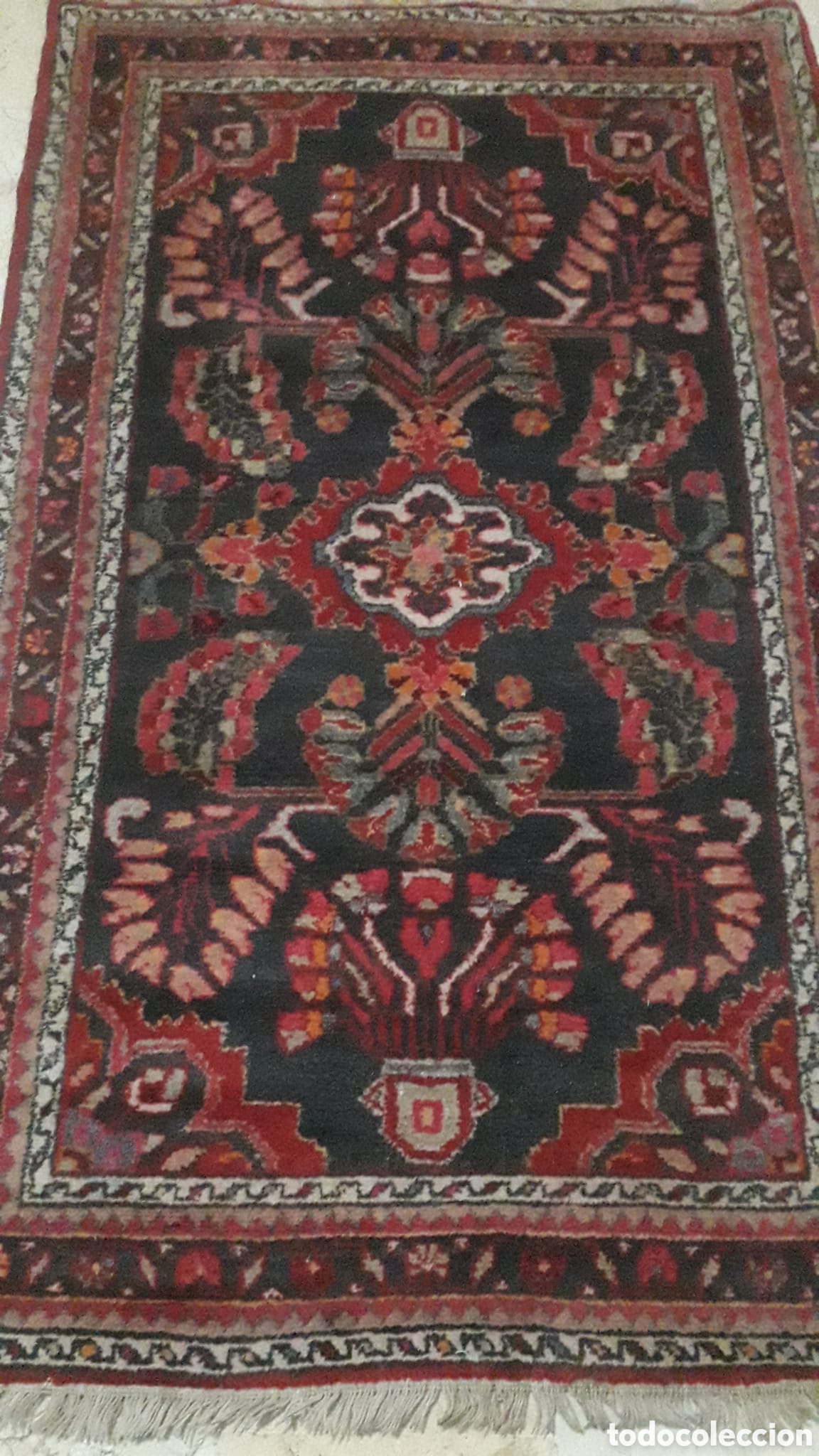 Antig&uuml;edades: Alfombra persa aut&eacute;ntica - Foto 2