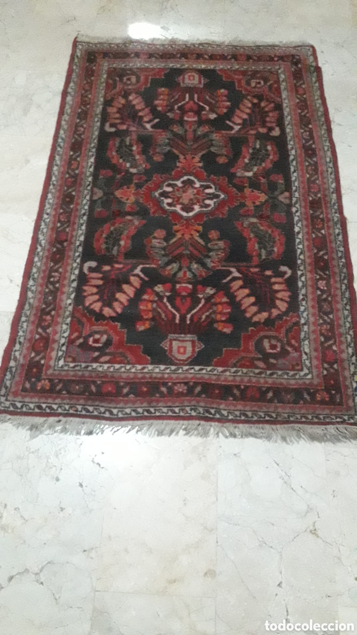 Antig&uuml;edades: Alfombra persa aut&eacute;ntica - Foto 3