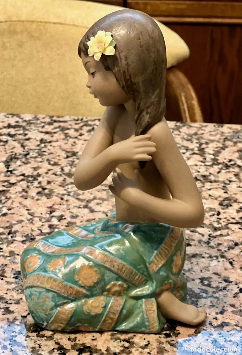 figura lladró – niña brisa del pacífico (2383) - Compra venta en 