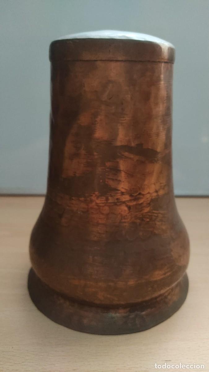 Antig&uuml;edades: CHOCOLATERA DE COBRE. - Foto 4