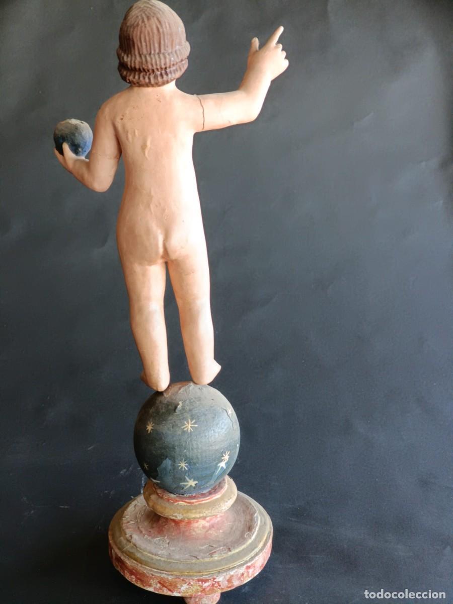 Antig&uuml;edades: Figura ni&ntilde;o Jes&uacute;s - Foto 2