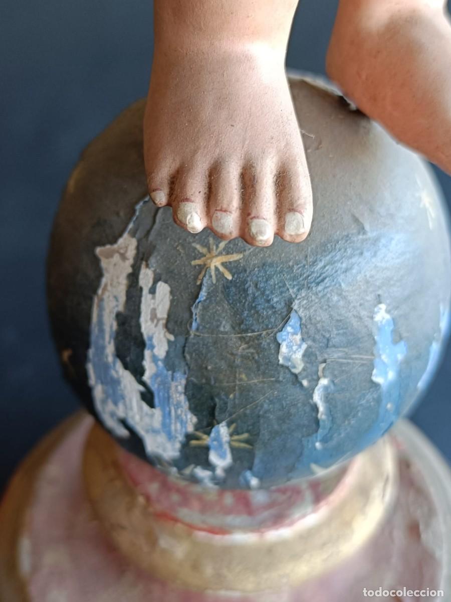 Antig&uuml;edades: Figura ni&ntilde;o Jes&uacute;s - Foto 3