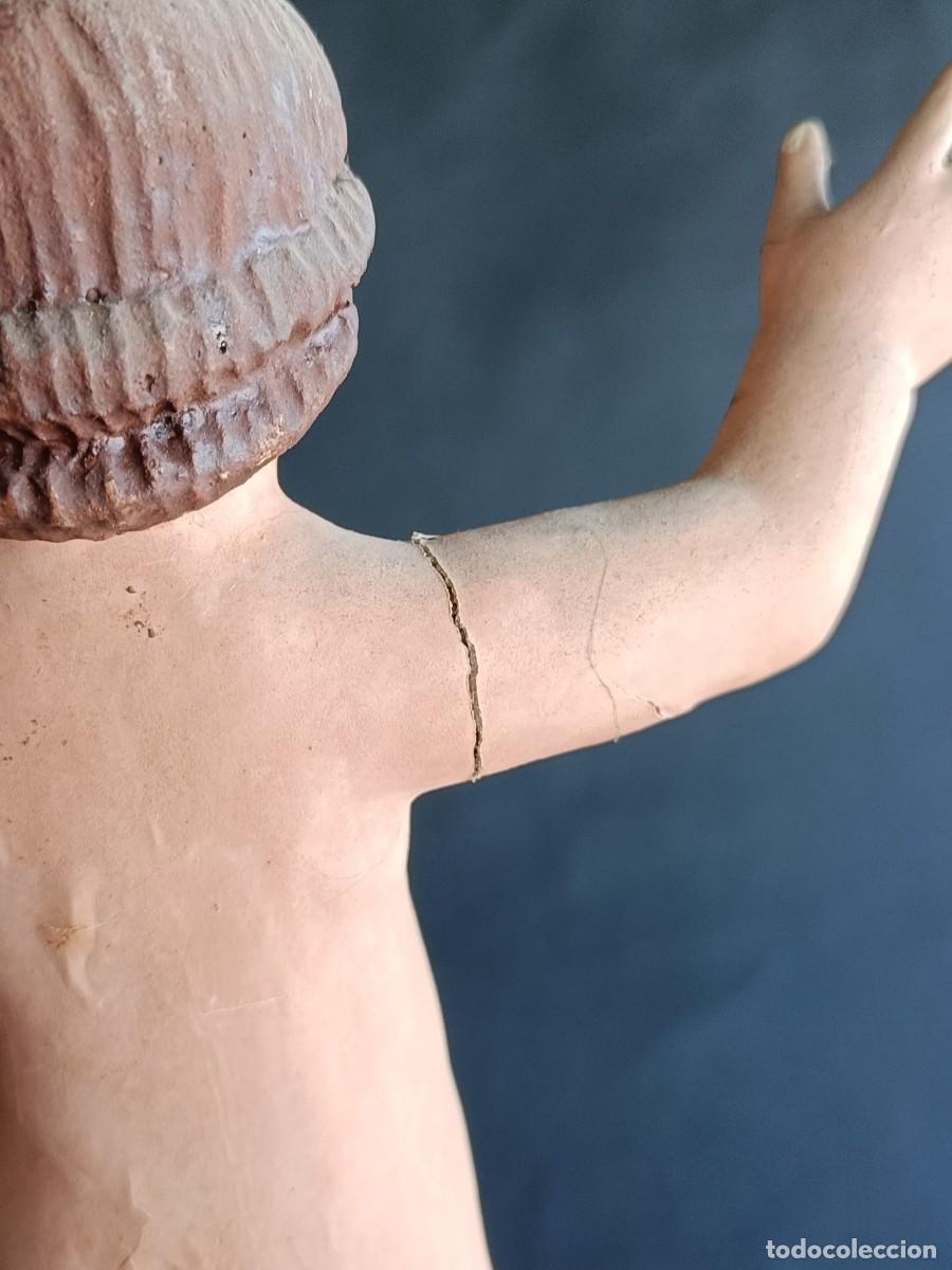 Antig&uuml;edades: Figura ni&ntilde;o Jes&uacute;s - Foto 4