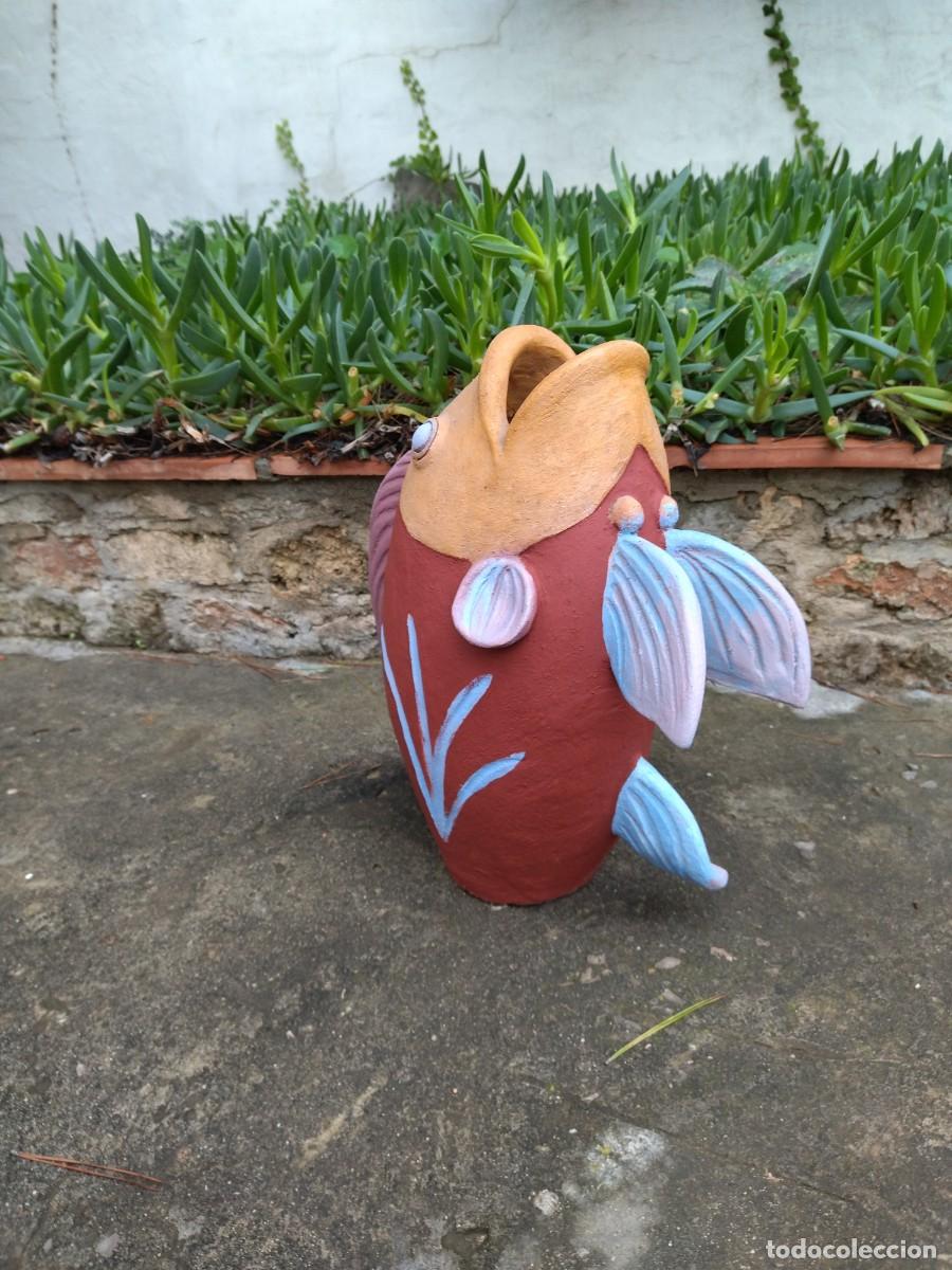Antig&uuml;edades: florero pez - Foto 3