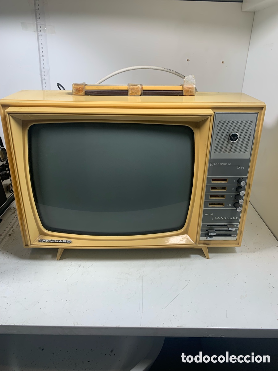 Antig&uuml;edades: 01_ Televisor Mini Vanguard Electronic 514 - Foto 1