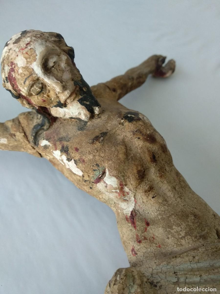 Antig&uuml;edades: Talla en madera con policromia - Foto 3