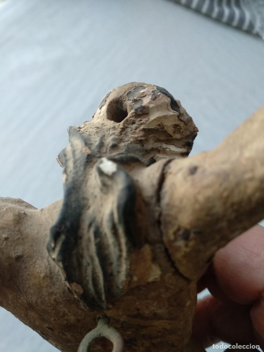 Antig&uuml;edades: Talla en madera con policromia - Foto 6