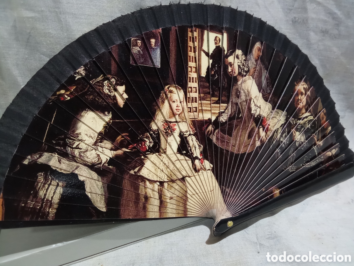 Antig&uuml;edades: ABANICO DE LAS MENINAS (D&Iacute;A DE LA MADRE) - Foto 1