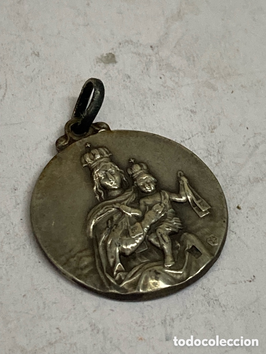 Antig&uuml;edades: Medalla de plata religiosa C179 - Foto 2