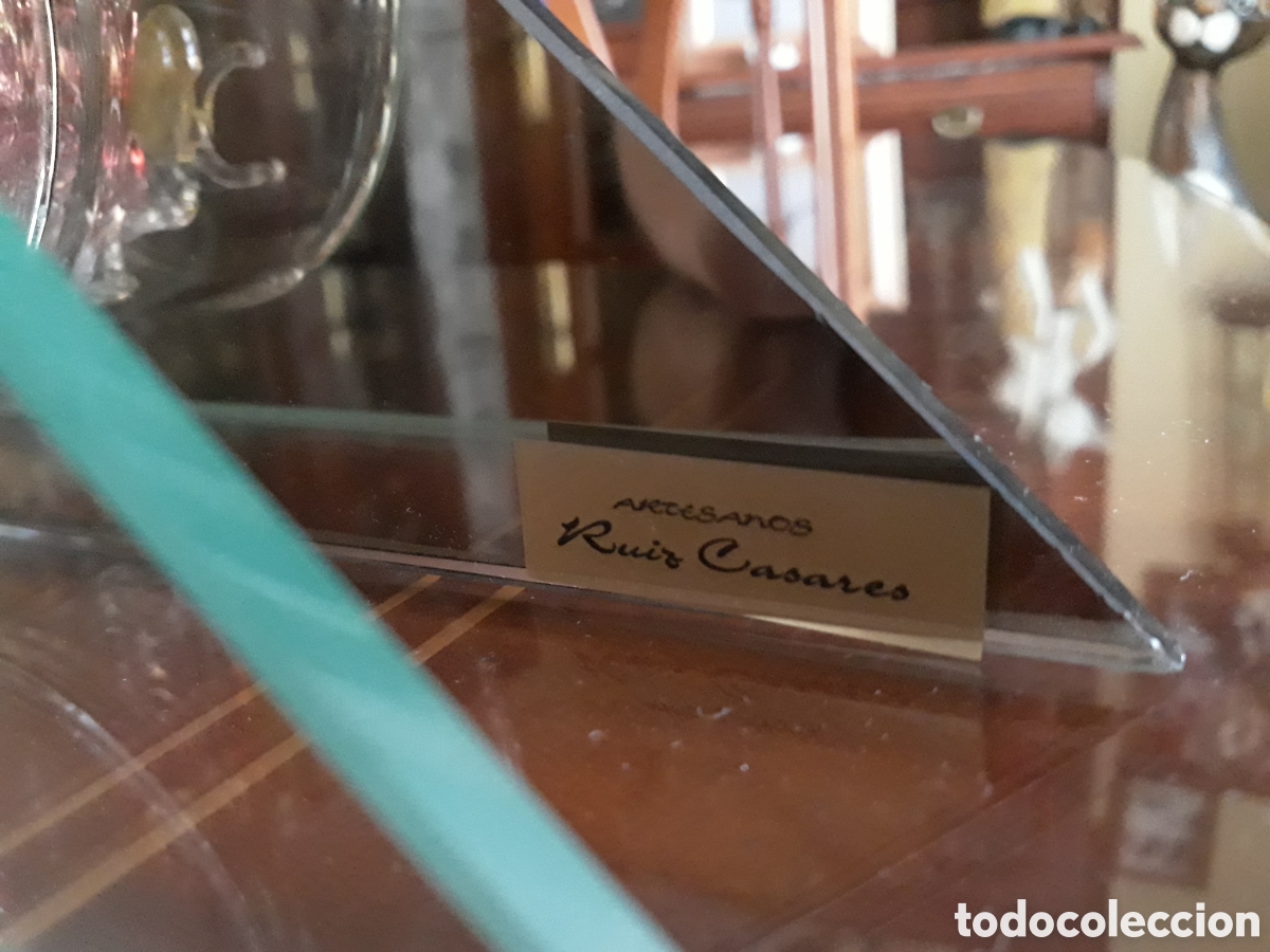 Antig&uuml;edades: Figura cristal sobremesa - Foto 3