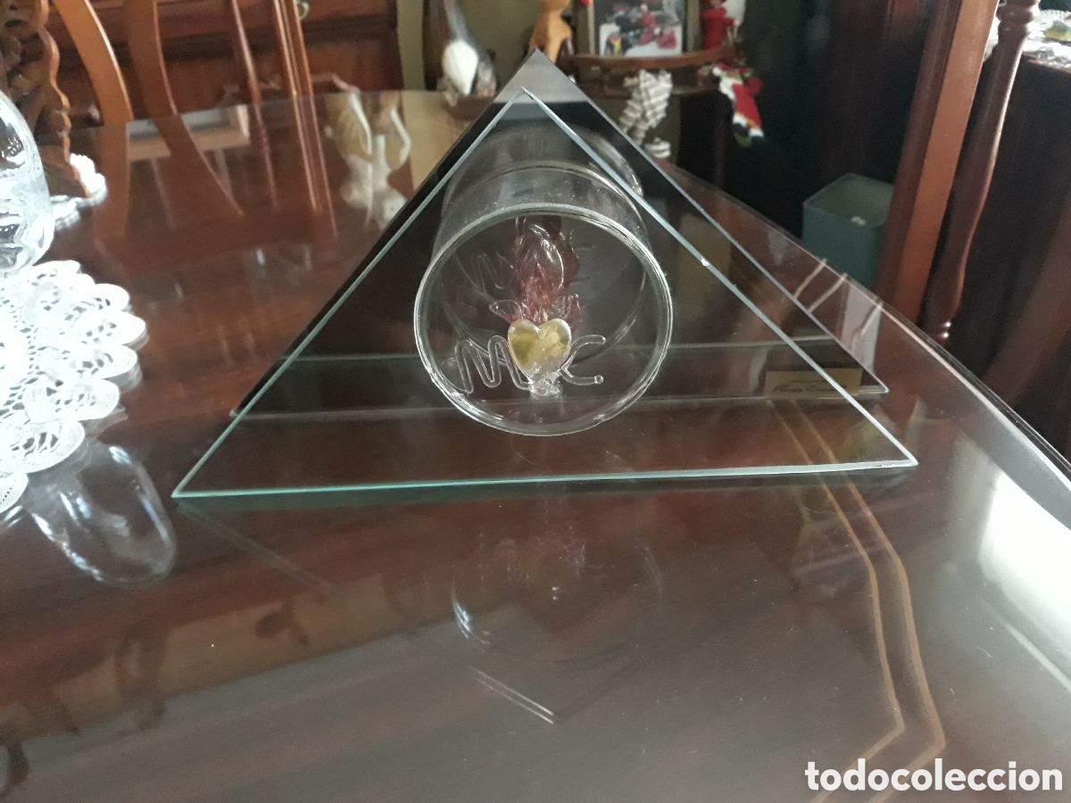 Antig&uuml;edades: Figura cristal sobremesa - Foto 1