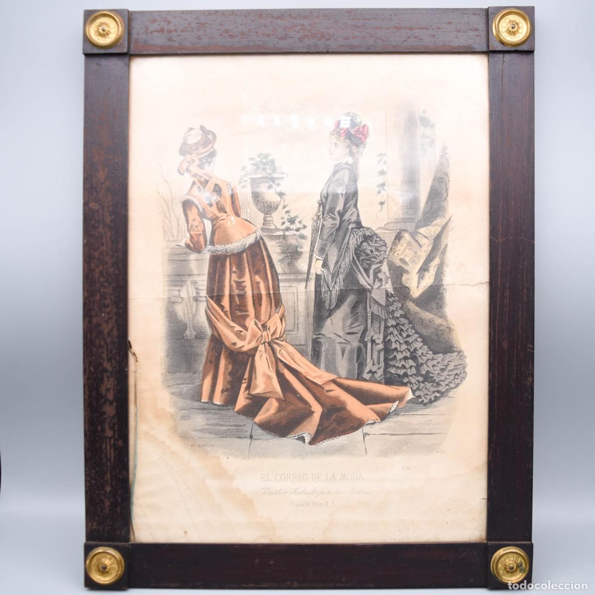 Antig&uuml;edades: Marco antiguo de madera - Foto 2