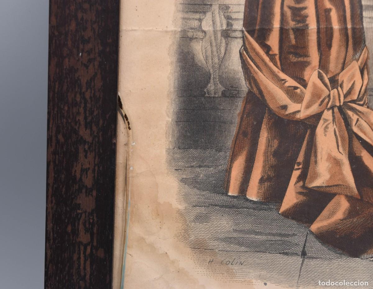 Antig&uuml;edades: Marco antiguo de madera - Foto 6