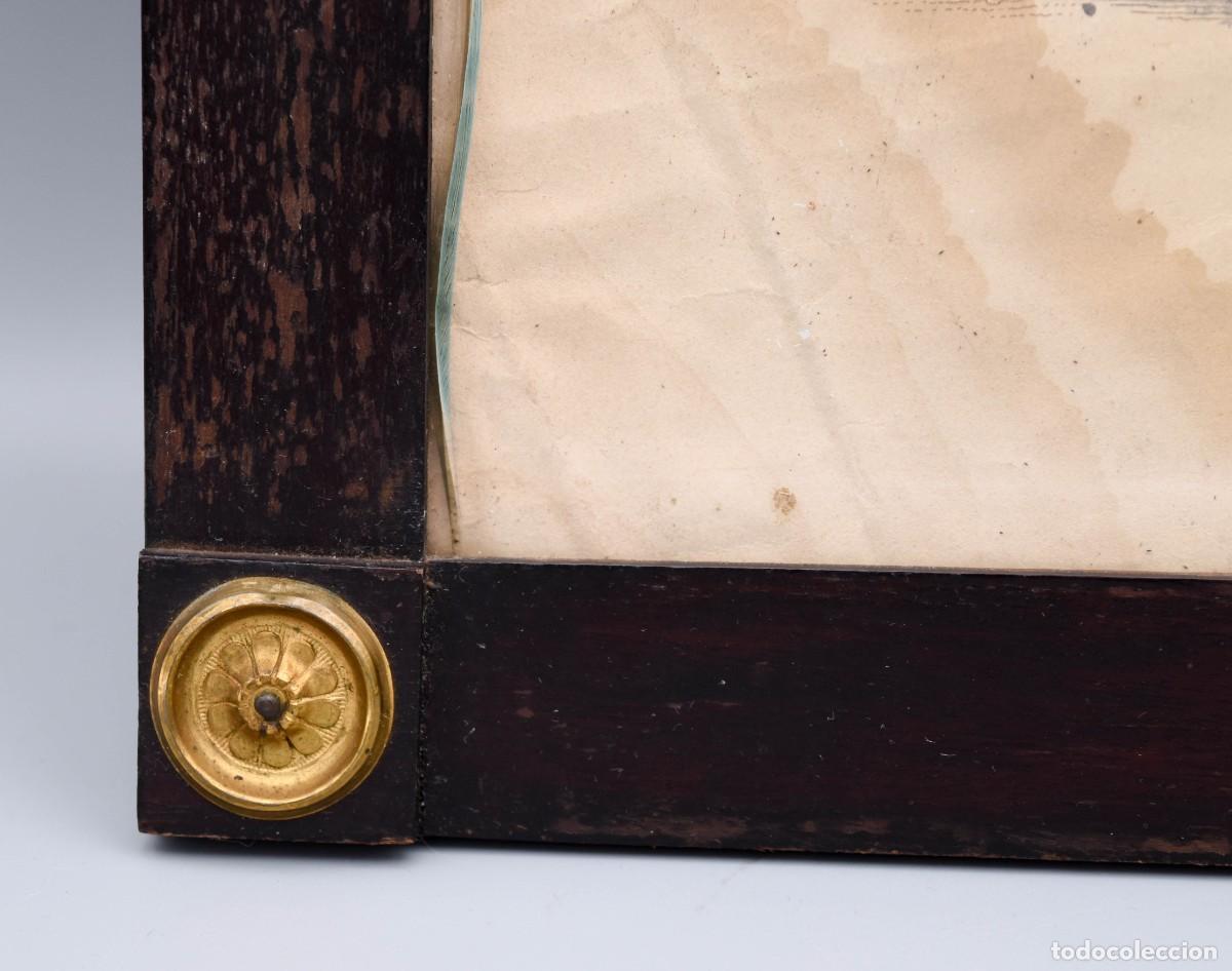 Antig&uuml;edades: Marco antiguo de madera - Foto 7