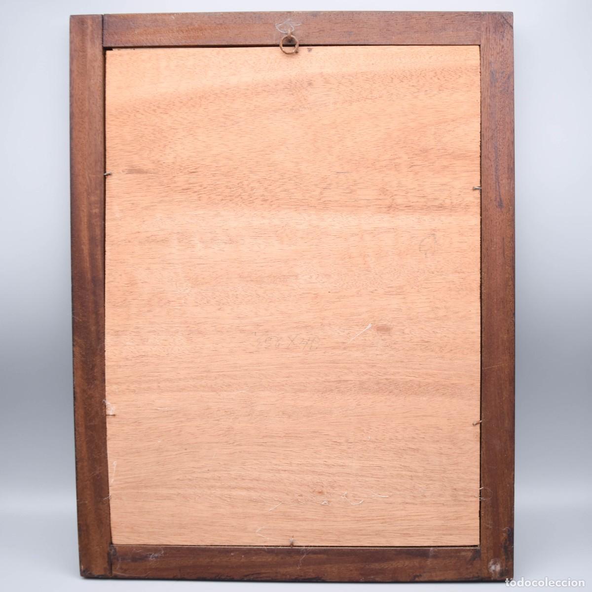 Antig&uuml;edades: Marco antiguo de madera - Foto 9