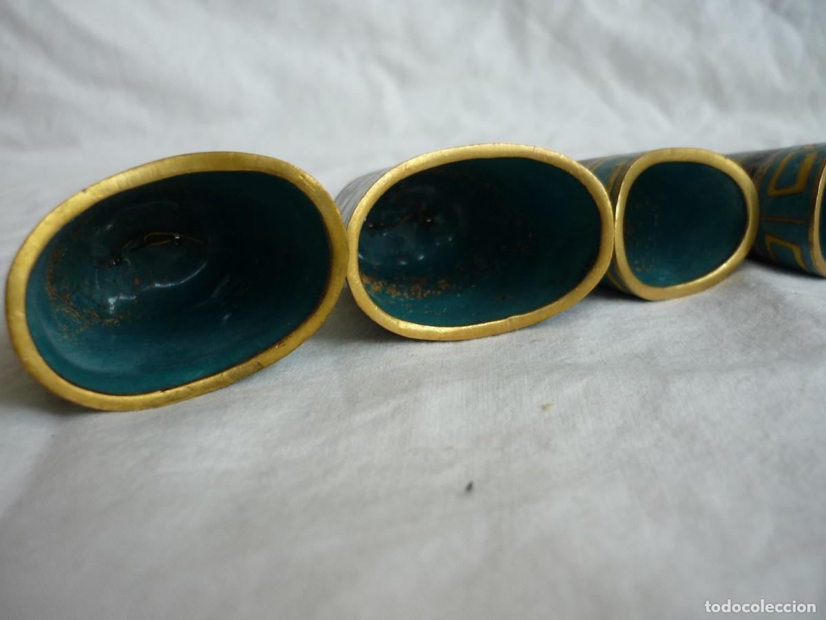 Antig&uuml;edades: Colecci&oacute;n de campanas de bronce o lat&oacute;n esmaltado - Foto 15