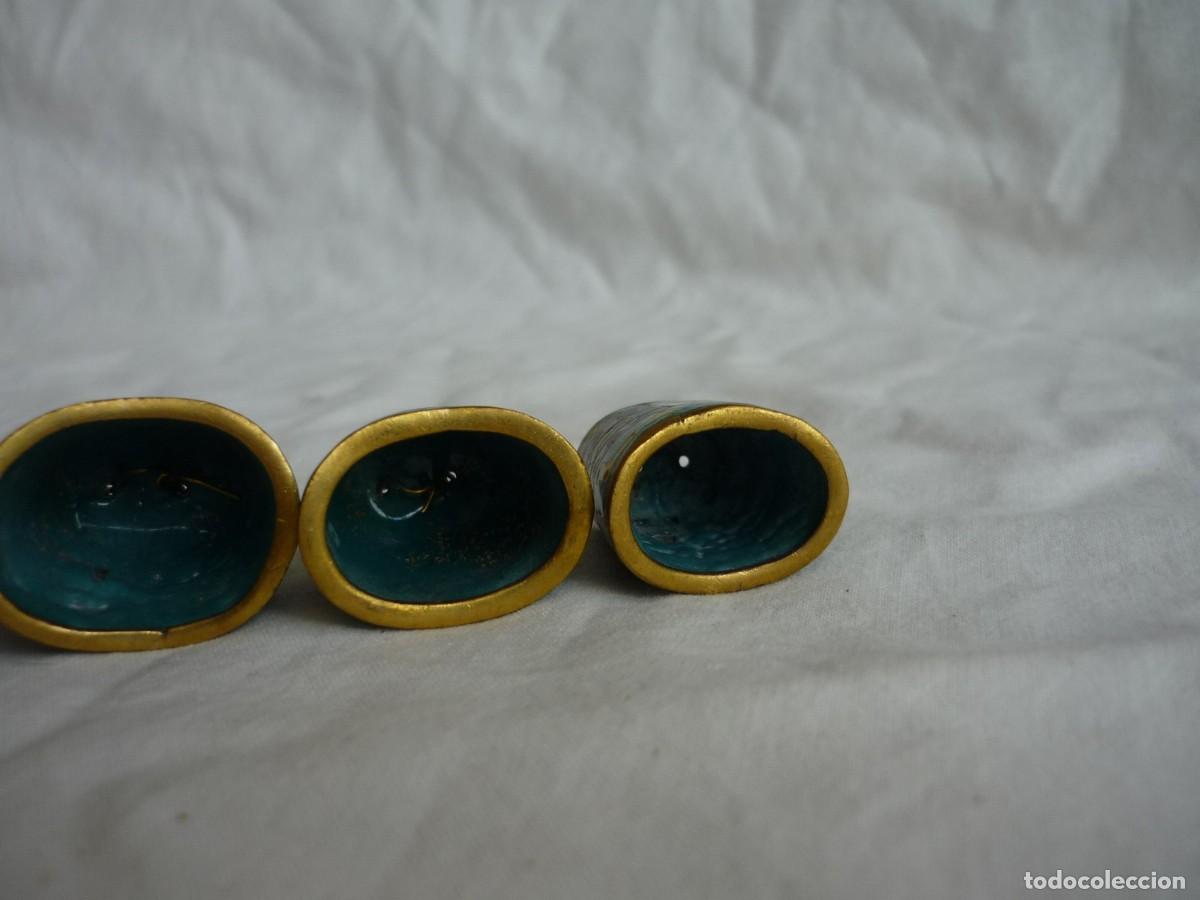 Antig&uuml;edades: Colecci&oacute;n de campanas de bronce o lat&oacute;n esmaltado - Foto 17
