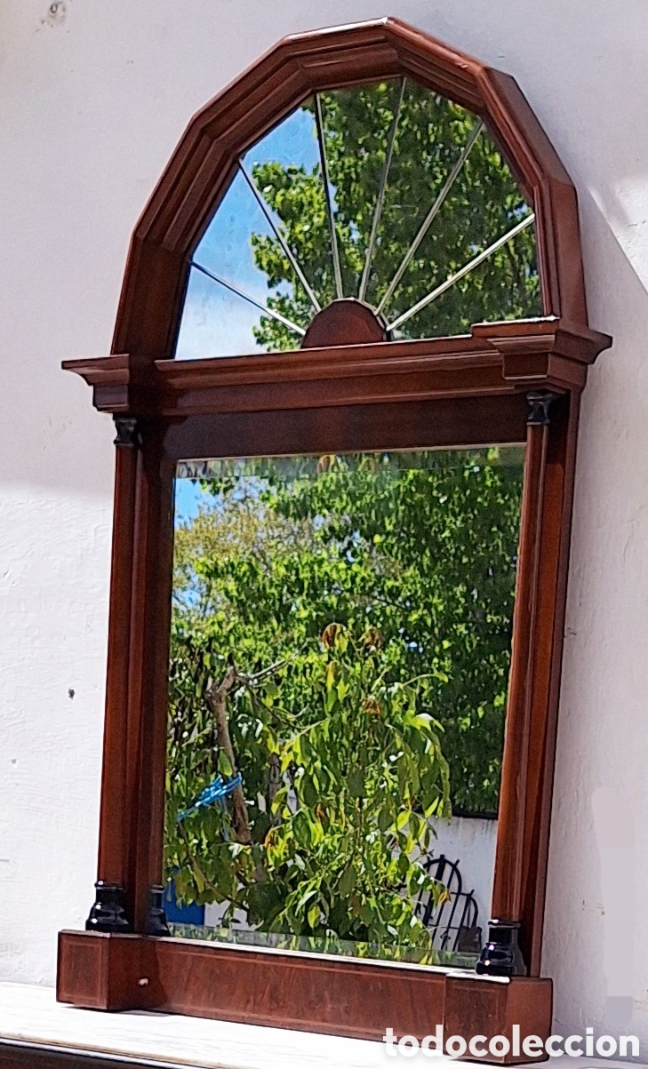 Antig&uuml;edades: Consola con espejo antig&uuml;a - Foto 5