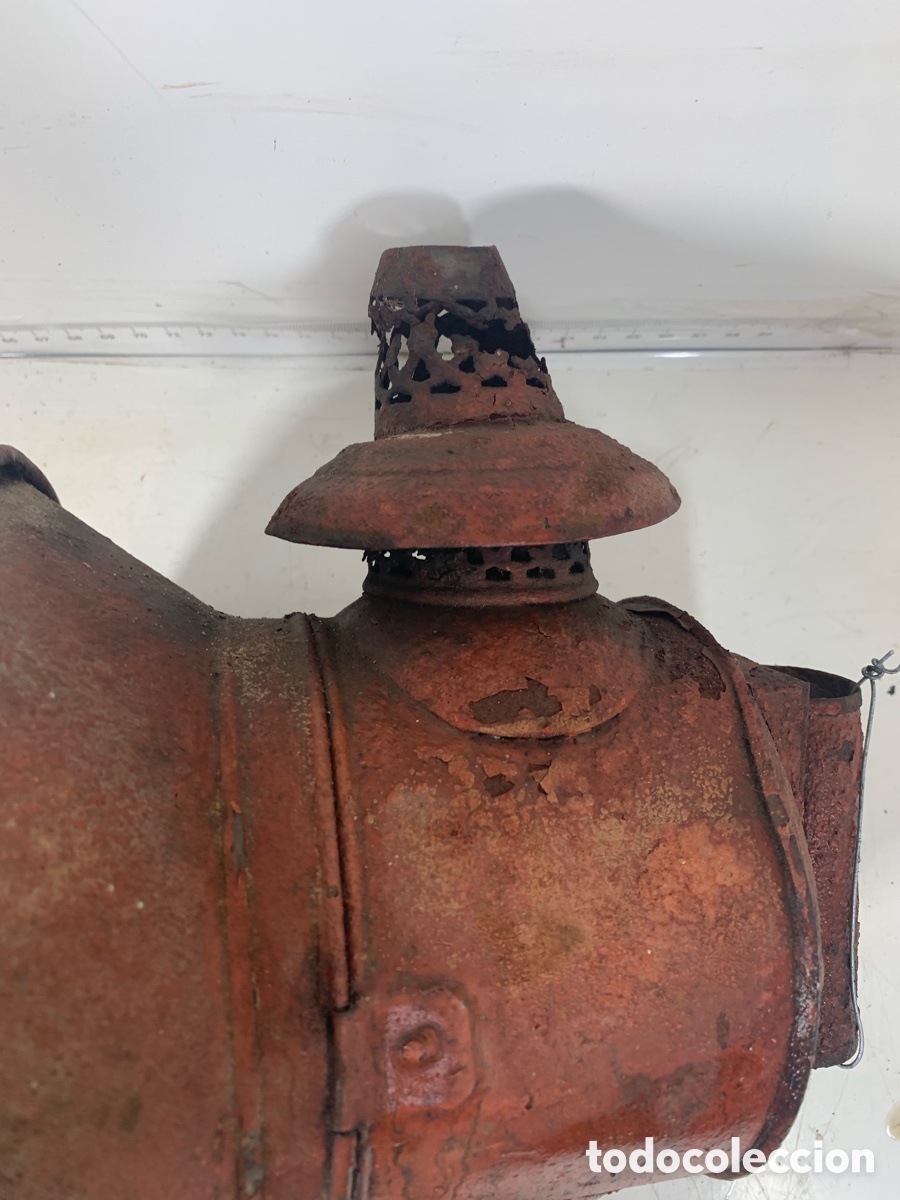 Antig&uuml;edades: 01_ farol de carruaje - Foto 6
