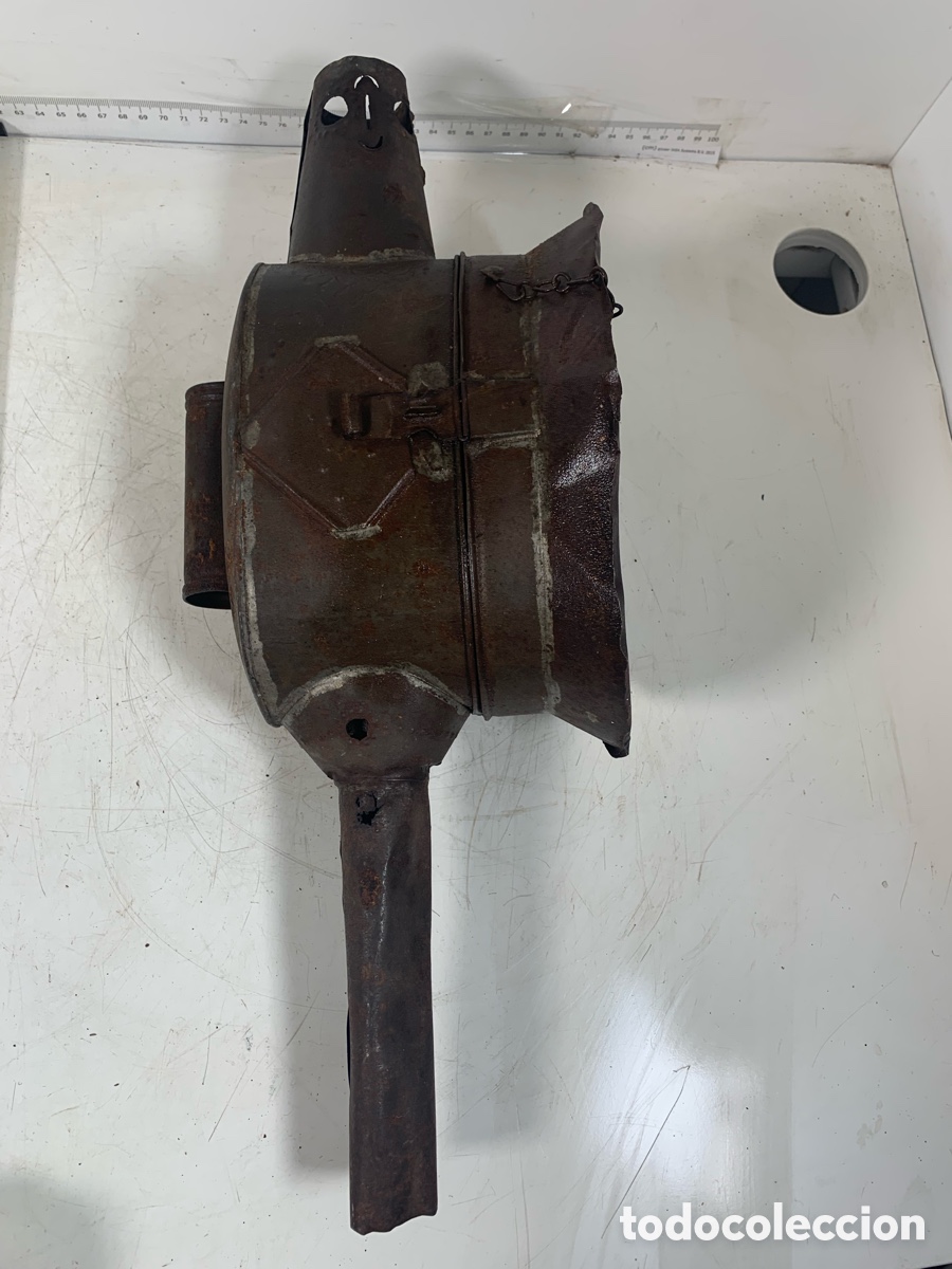 Antig&uuml;edades: 01_ Farol de carruaje - Foto 2