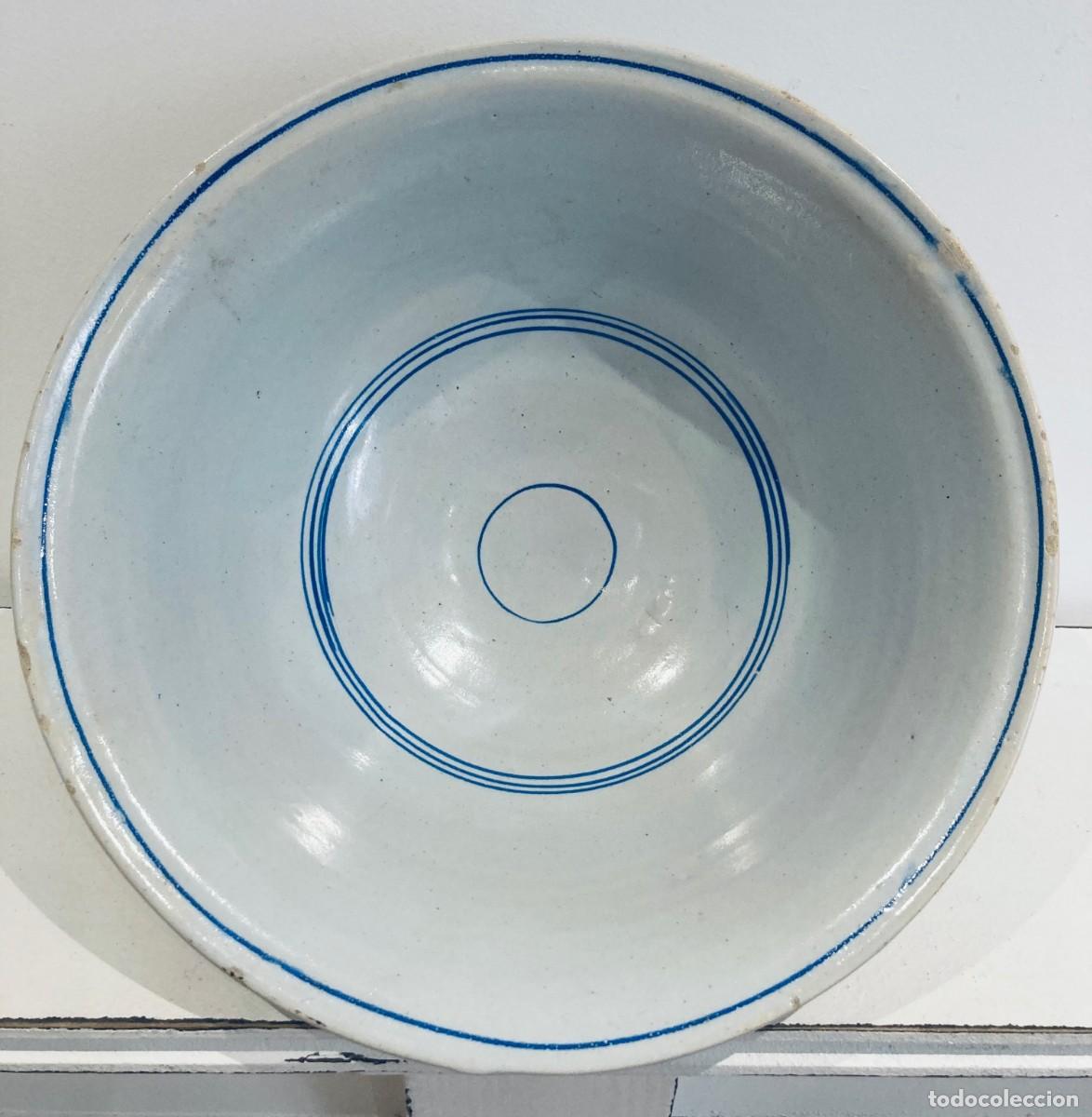 Antig&uuml;edades: Lebrillo Antiguo en Ceramica - Foto 3
