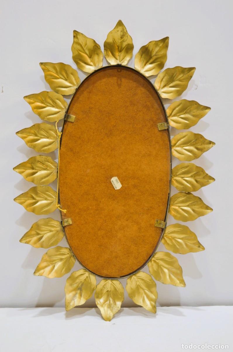 Antig&uuml;edades: Espejo sol, hierro y pan de oro - Foto 5
