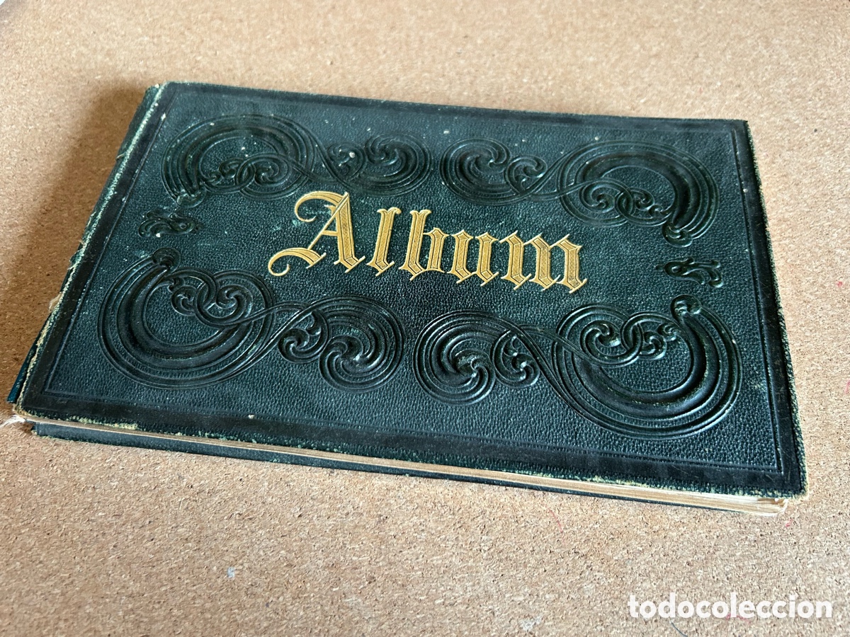 Antig&uuml;edades: ANTIGUO &Aacute;LBUM DE FOTOS Y POSTALES DEL SIGLO XIX