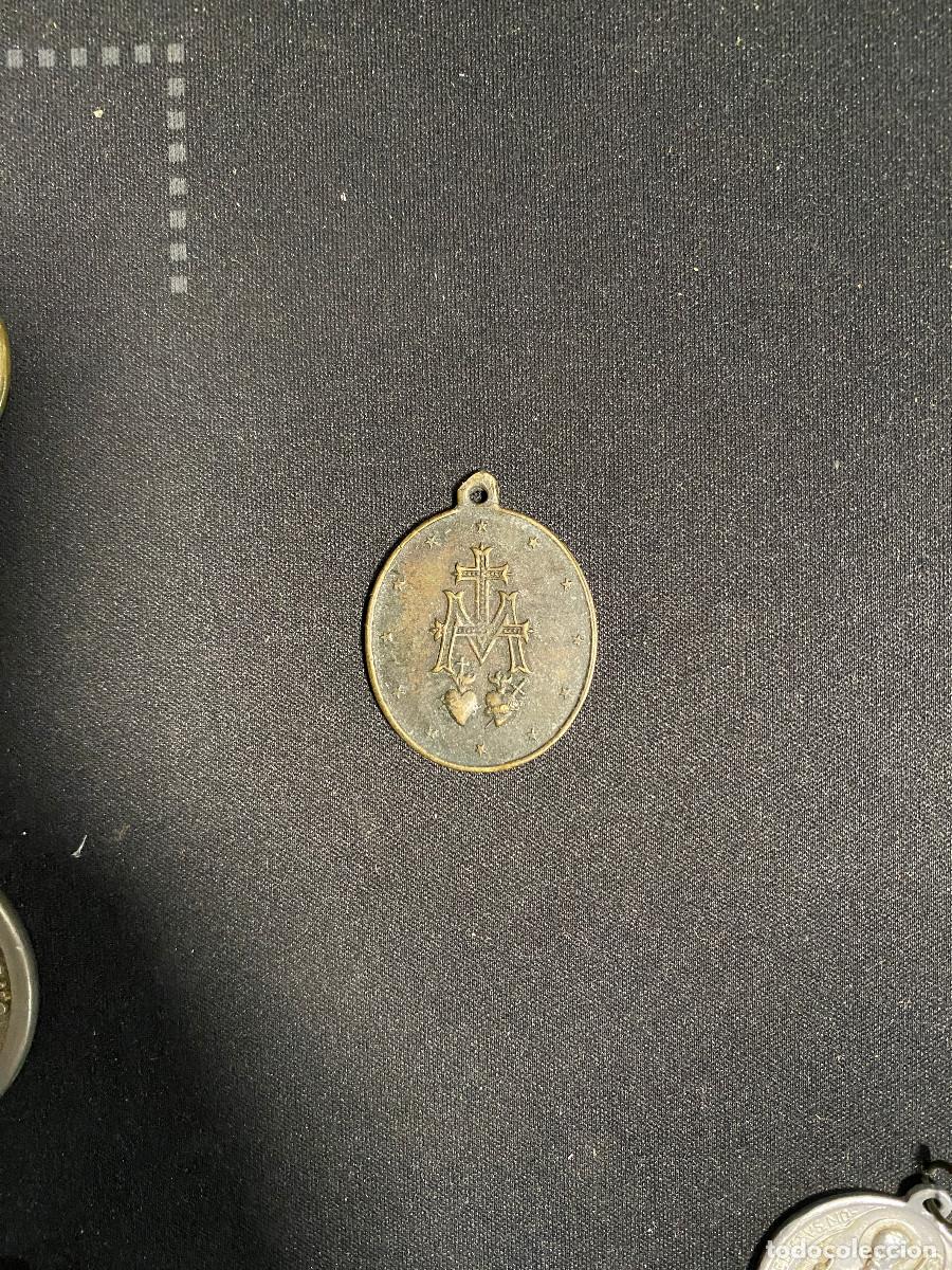 Antig&uuml;edades: MEDALLA RELIGIOSA VIRGEN MAR&Iacute;A - Foto 2