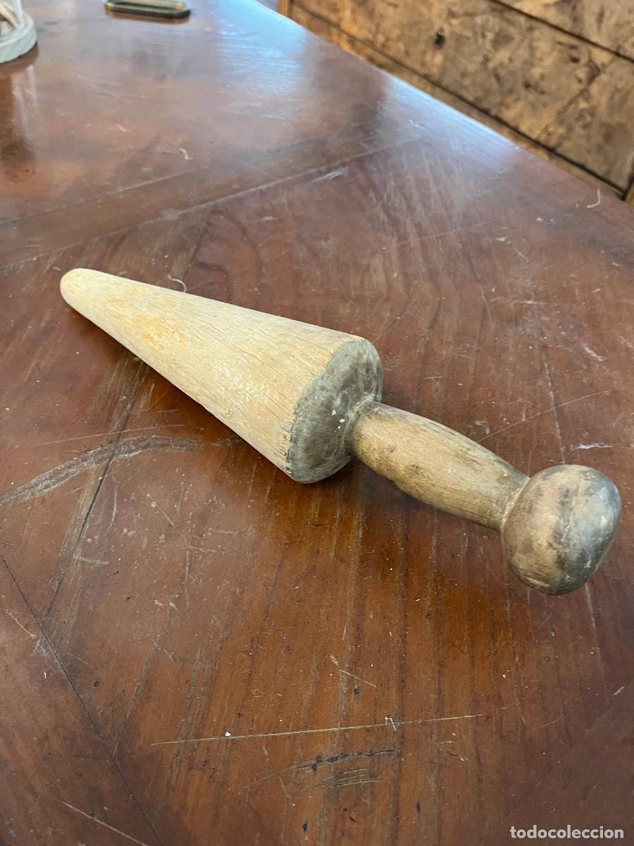Antig&uuml;edades: Antiguo rodillo de madera, cocina - Foto 1