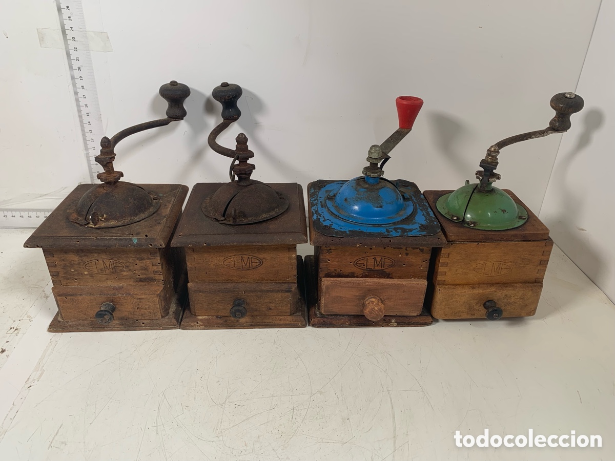 Antig&uuml;edades: 01_ Lote molinillos de caf&eacute; - Foto 1