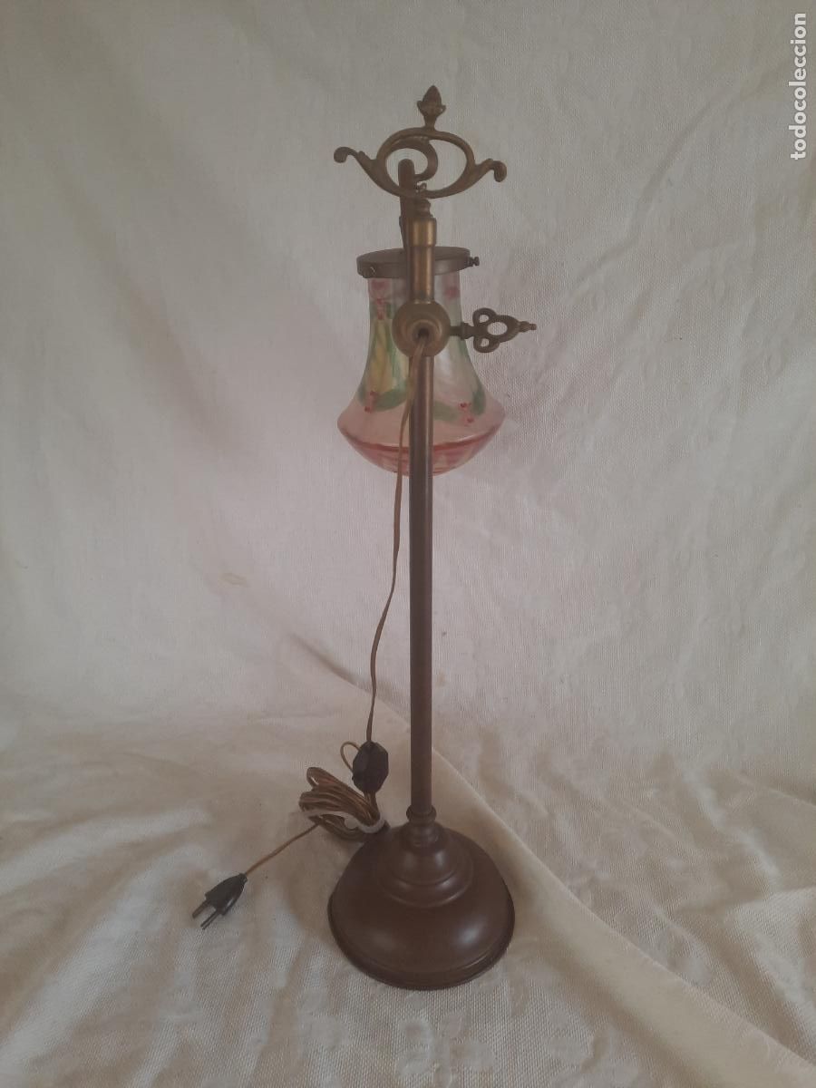 Antig&uuml;edades: L&Aacute;MPARA DE ESCRITORIO AJUSTABLE ART DEC&Oacute; - Foto 3